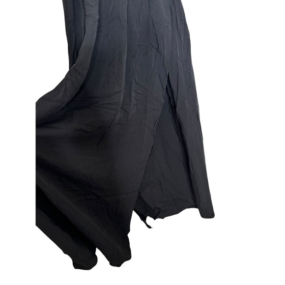 L*Space Women's Black Sungazer Maxi Dress Small Rayon Vacation Boho Resort - Picture 7 of 9